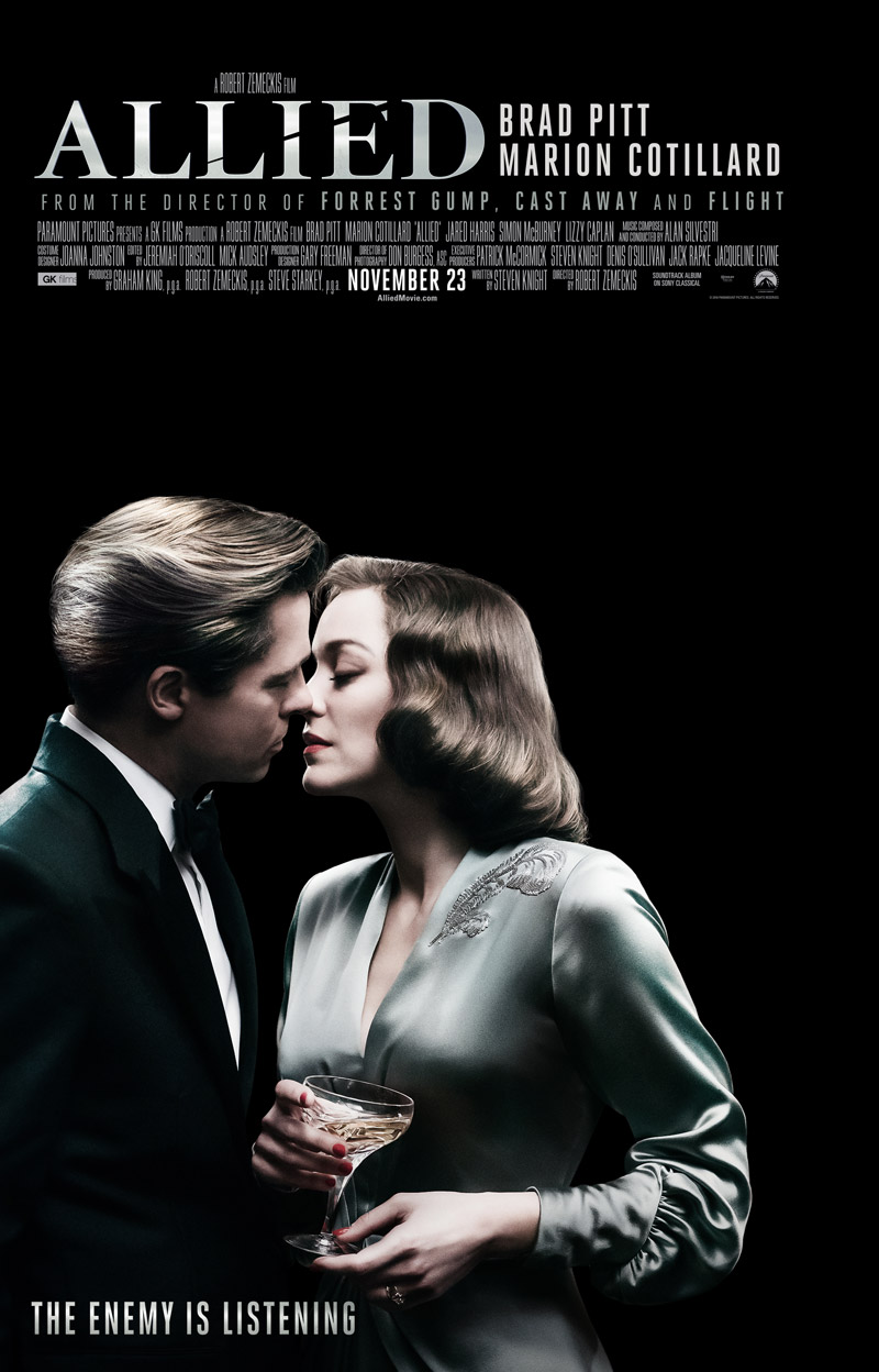 ดูหนังออนไลน์ฟรี Allied (2016) สายลับพันธมิตร